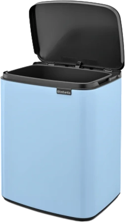 мусорное ведро brabantia bo 223563 12 л, нежно-голубое