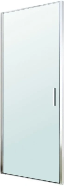 душевая дверь berges legos ls-1 062020 80 см, профиль хром, стекло прозрачное