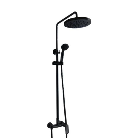 Душевая система со смесителем Bravat Opal Black F9125183BM-A2-RUS