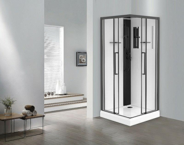 душевая кабина esbano muse 90x90 eskm90ckr без гидромассажа