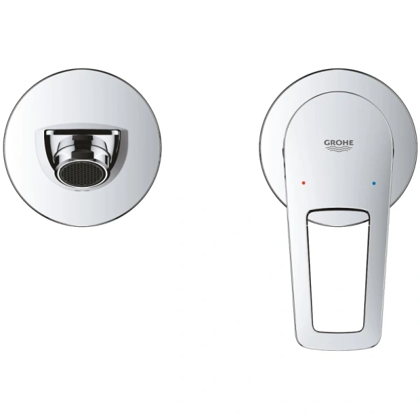 смеситель для раковины без донного клапана grohe bauloop new 20289001