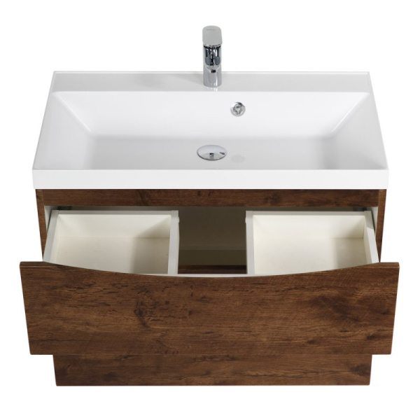 раковина полувстраиваемая belbagno 80 bb800/450-lv-mr-ast белая