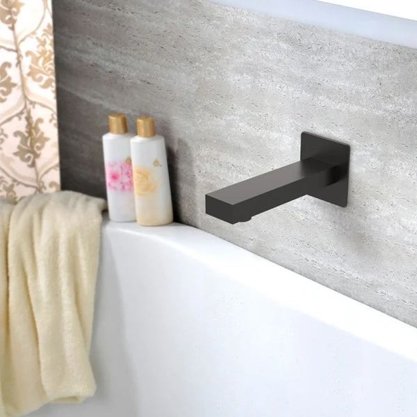 излив paini grazia 21pz430pl для ванны, черный