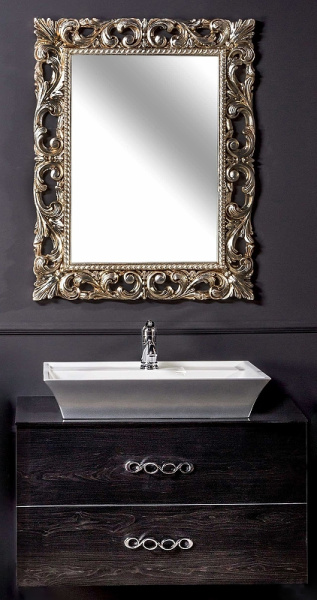 тумба под раковину boheme armadi art neoart 80 831-080-bw подвесная black wood