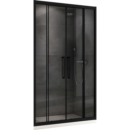Душевая дверь Abber Schwarzer Diamant 150 AG33150BH профиль черный, стекло прозрачное