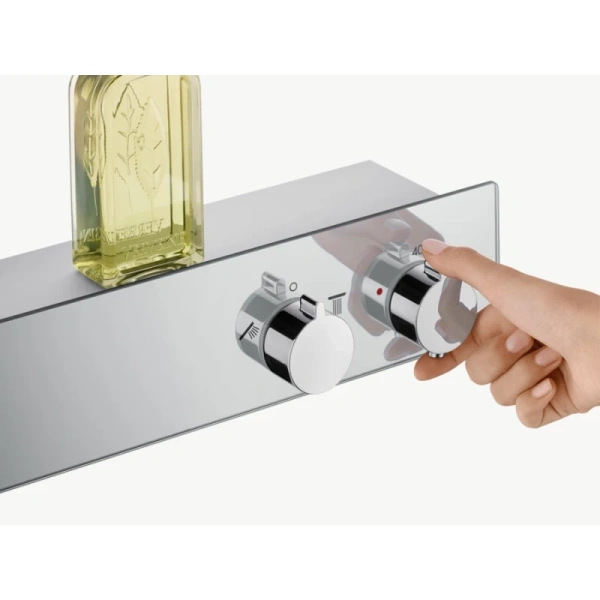 термостат для 2 потребителей hansgrohe showertablet 600 13108400