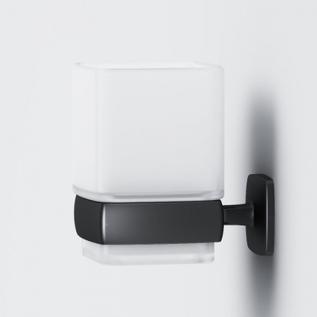 набор аксессуаров для ванной am.pm gem ak90b1903b черный матовый