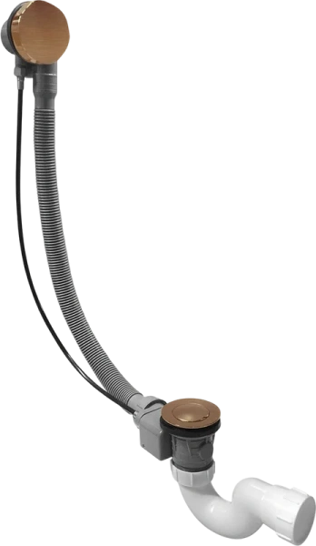 Слив-перелив Toni Arti TA-A1850BR 52 мм, полуавтомат, бронза