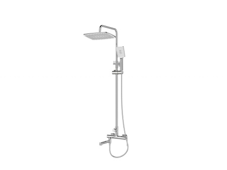 Душевая система BelBagno Acqua ACQUA-VSCM-NERO черный матовый
