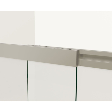 шторка для ванны 99 см vincea vsb-1e100clgm прозрачное