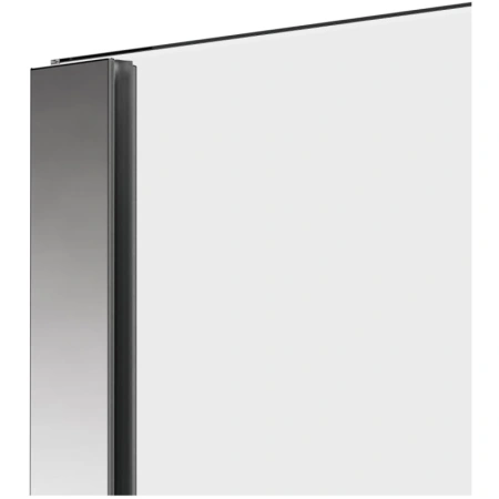 душевая перегородка berges sky 110 064004 профиль хром, стекло прозрачное