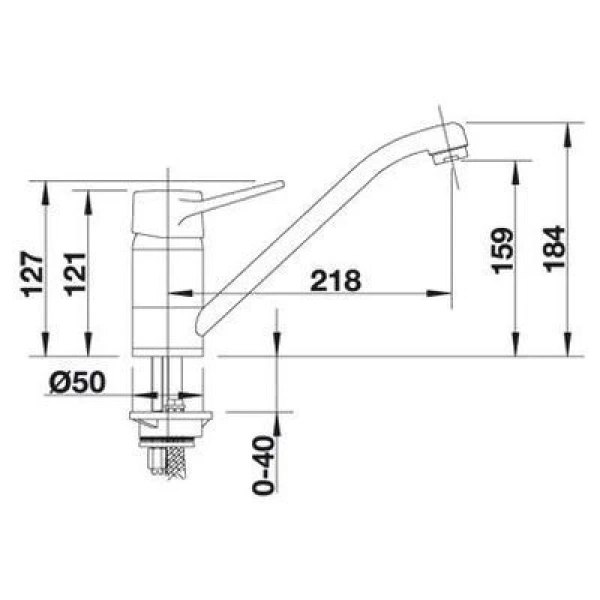blanco orion 512542 смеситель для кухни