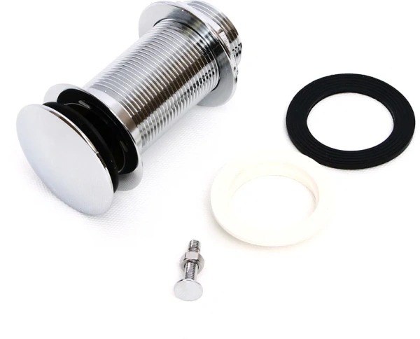 донный клапан mcalpine cwu60-cb для раковины, без перелива, хром