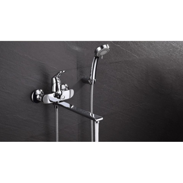 смеситель для ванны с душем d&k rialto da1063301 универсальный