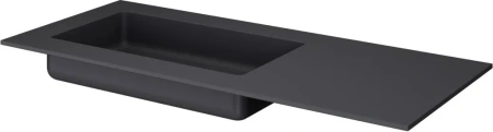 Раковина Boheme Armadi Art Quatro 120 793-120-A-L Антрацит