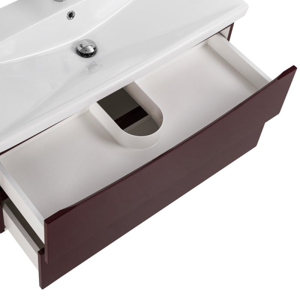 тумба под раковину belbagno marino-cer 90 marino-cer-900-2c-so-bl-p подвесная bianco lucido