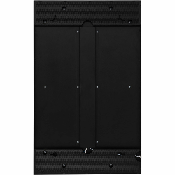 зеркало allen brau infinity 60 1.21019.bl с подсветкой черное с сенсорным выключателем