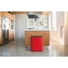мусорное ведро 2x30л brabantia touch bin bo 221507