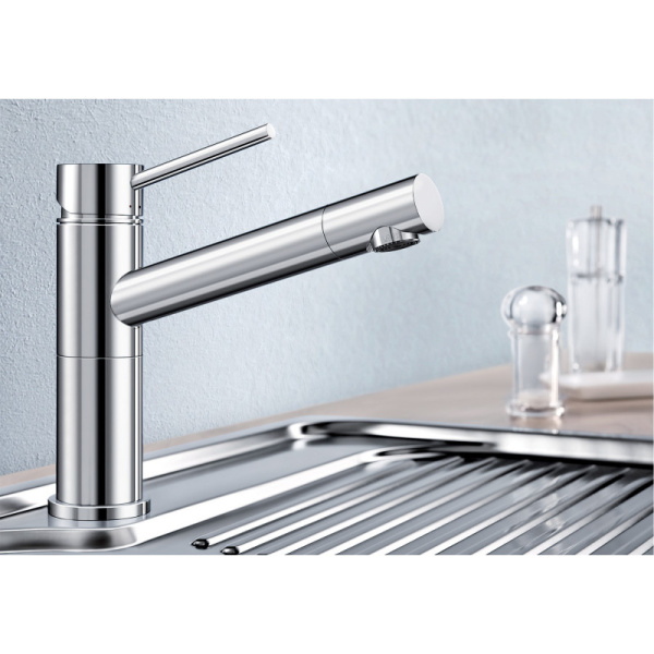 смеситель для кухни blanco alta compact 515120