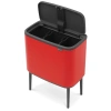 мусорное ведро brabantia bo touch bin 316005 11 + 11 + 11 л
