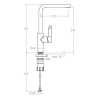 смеситель для кухни ramon soler kitchen 382902mc