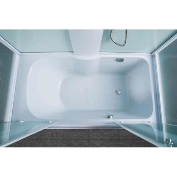 душевой бокс timo eco 168х80 te-0770 с гидромассажем