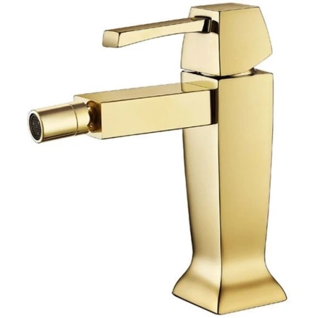 Смеситель Caprigo Diamante 50-030-oro для биде, с донным клапаном, золотой