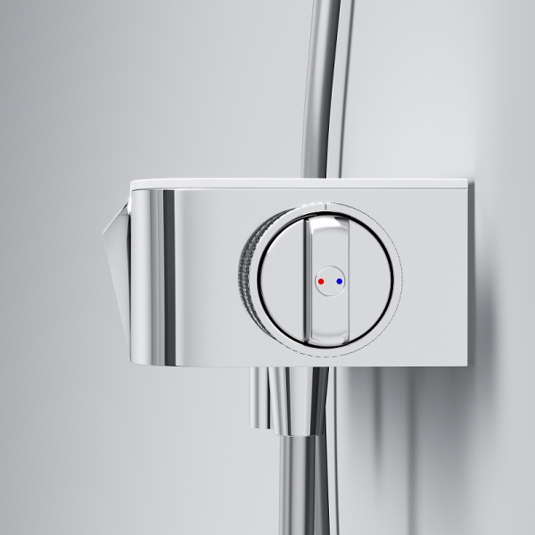 смеситель для душа am.pm func f8f10500, цвет хром.