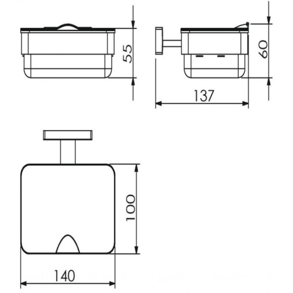 Мыльница Langberger Alster 11973A