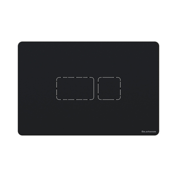 кнопка для инсталляции artceram а16 704.000.17 черный хром