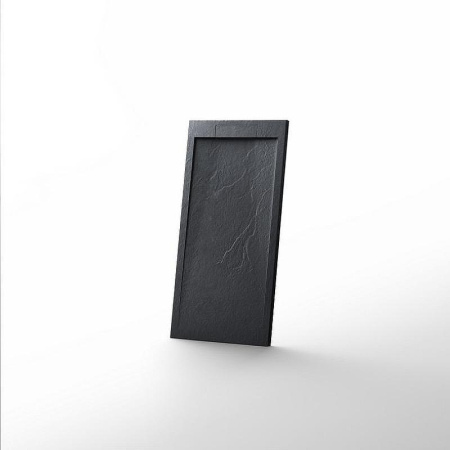 душевой поддон из искусственного камня esbano luxe esp-lx108b 100×80 esplx 108b черный матовый
