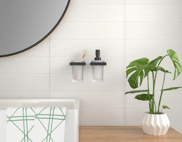 Дозатор для мыла Timo Petruma 15239/03 черный матовый