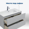 тумба под раковину aquanet алвита new 00303922 90x45.7 см, серый