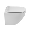 унитаз подвесной belbagno sfera-r bb046chr безободковый, без сиденья, цвет белый