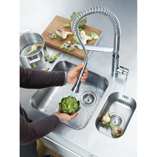 смеситель для кухни grohe k7 31379000