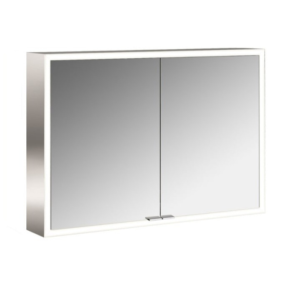 Зеркальный шкаф Emco Asis prime 100 9497 060 83 с подсветкой Серебро