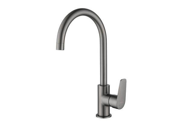 смеситель для кухни aquatek бетта aq1182bgm цвет оружейная сталь
