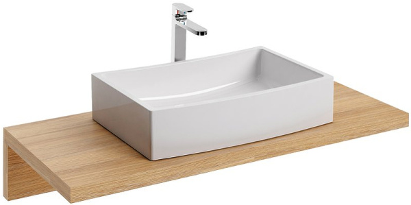 столешница под раковину ravak formy l 100 x000000834 дуб