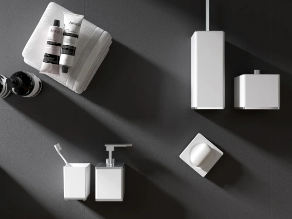 Дозатор для мыла Boheme 10969-W-CR белый хром