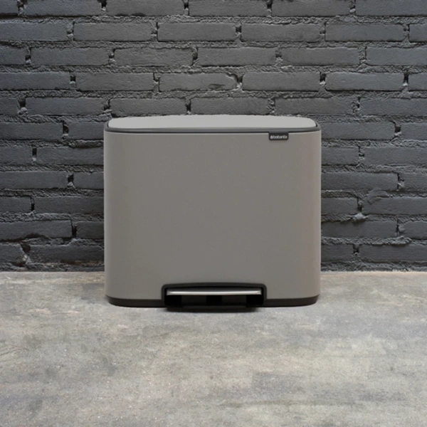 Мусорное ведро Brabantia Bo Pedal Bin 121524 11 + 11 + 11 л