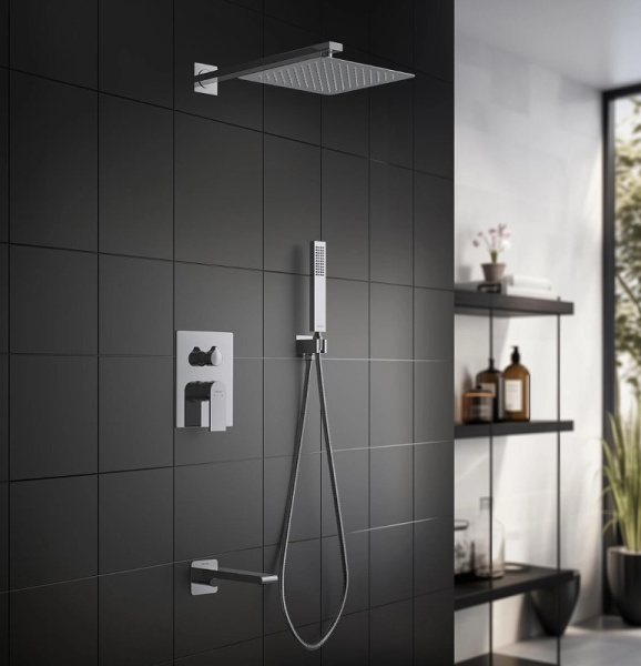 душевая система aquatek лира aq1473cr хром