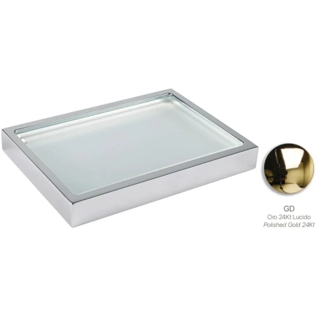 Мыльница Cezares Prizma PRIZMA-SODP-03/24 настольная, золотой Мыльница Cezares Prizma PRIZMA-SODP-03/24 настольная, золотой