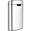 мусорное ведро 40л brabantia touch bin 348587