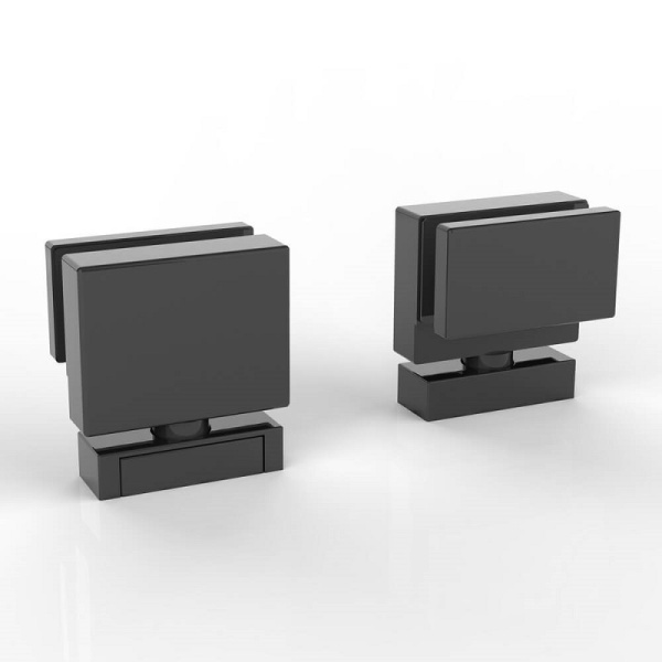 душевой уголок black&white stellar wind s877, 90×90 см, профиль черный матовый