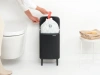 мусорное ведро brabantia bo hi 227141 7 л, матовое черное