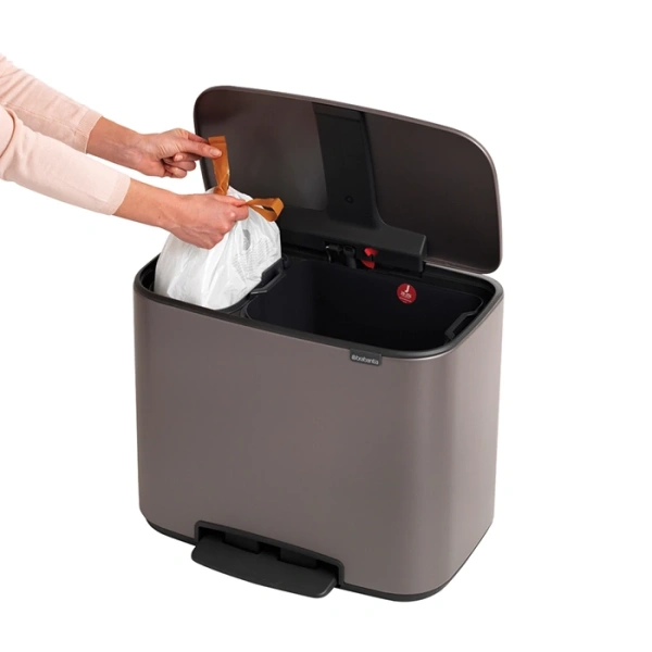 Мусорное ведро Brabantia Pedal Bin Bo Pedal Bin 121203 23 + 11 л