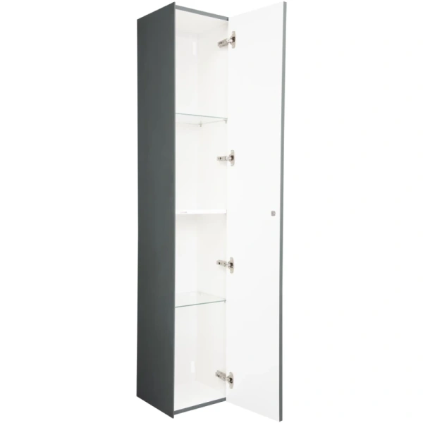пенал la fenice terra fnc-05-ter-g-30 подвесной l/r, серо-зеленый матовый