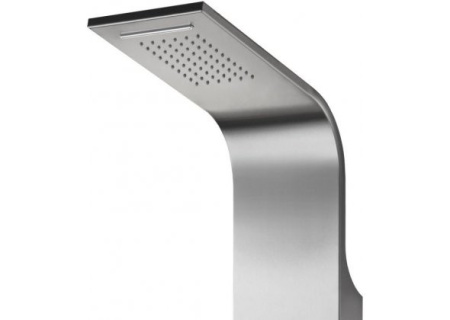 душевая панель aquanet galaxy matt ap40-02 237437 хром матовый