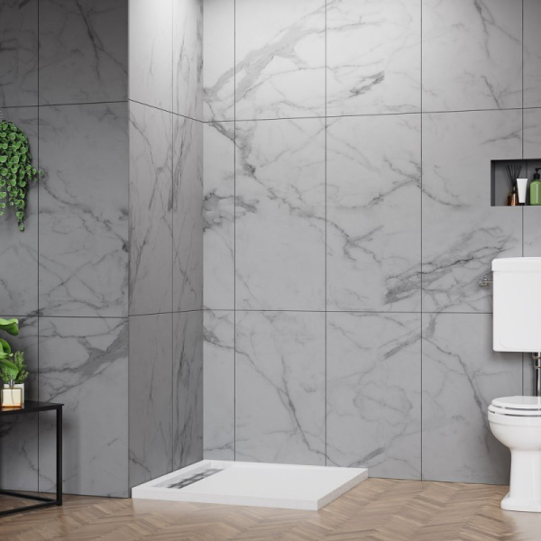 акриловый поддон для душа belbagno due 100x100 tray-bb-due-a-100-4-w0 белый