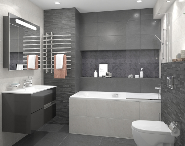 Керамическая плитка Kerama Marazzi Гренель серый тёмный обрезной SG932900R напольная 30х30 см